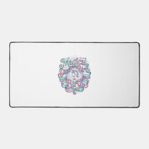 Unicorn Magical Since Birth Original Graphic Tee D Desk Mat