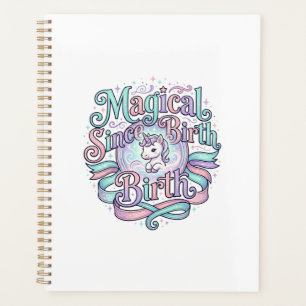 Unicorn Magical Since Birth Original Graphic Tee D Planner