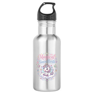 Unicorn Magical Since Birth Print Ready POD Artwor 532 Ml Water Bottle