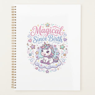 Unicorn Magical Since Birth Print Ready POD Artwor Planner