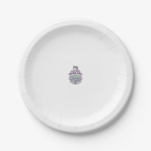 Unicorn Magical Since Year Graphic Design Zazzle D Paper Plate