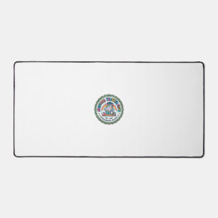 Unicorn Magical Teacher Club Funny Cute Gift Desig Desk Mat