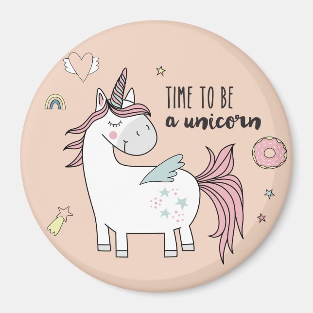 Unicorn Magnet (Front)