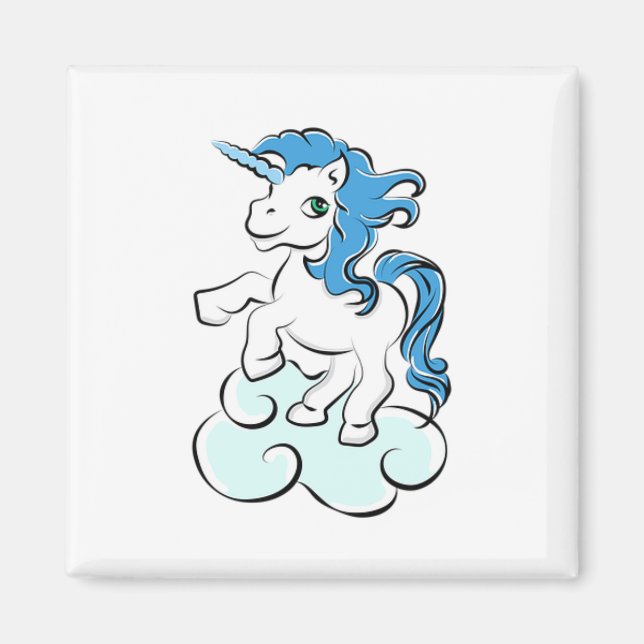 Unicorn ! magnet (Front)