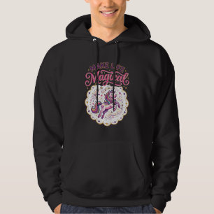 Unicorn Make Life Magical POD Ready White Backgrou Hoodie