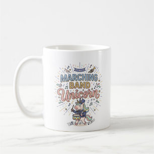 Unicorn Marching Band Unicorn Print Ready Marketpl Coffee Mug