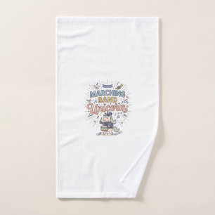 Unicorn Marching Band Unicorn Print Ready Marketpl Hand Towel