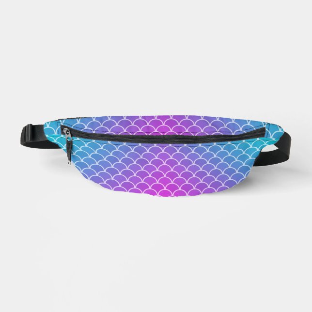 Unicorn Mermaid Fanny Pack (Front)