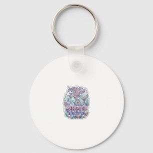 Unicorn Mermaid Unicorn Lagoon Graphic Design Zazz Key Ring
