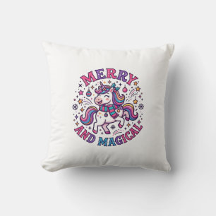 Unicorn Merry and Magical Cushion