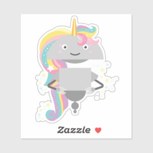 Unicorn Mia Sticker