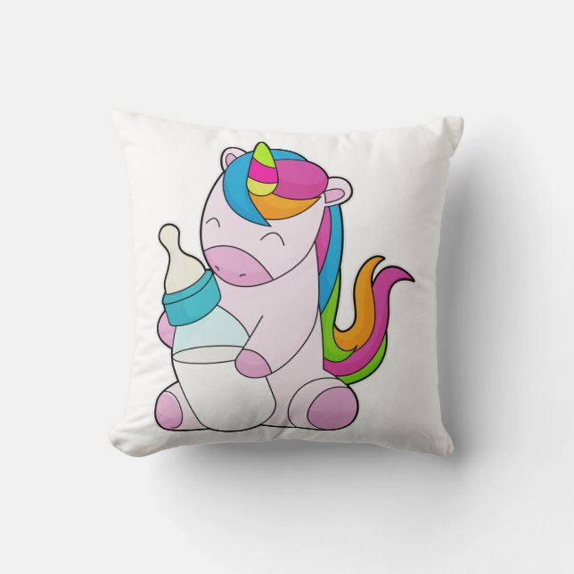 Unicorn Milk bottle Cushion (Front)