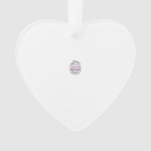 Unicorn Mixtape Magic Adorable Sticker and Shirt D Ornament