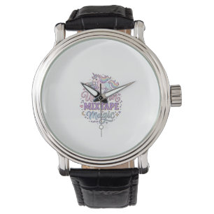 Unicorn Mixtape Magic Adorable Sticker and Shirt D Watch