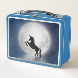 Unicorn Moon Metal Lunch Box