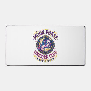Unicorn Moon Phase Unicorn Club Commercial Shirt G Desk Mat