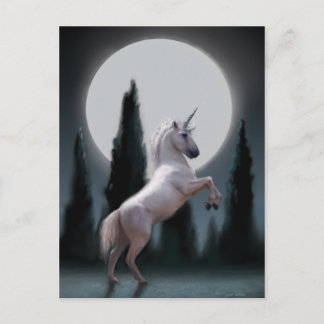 Unicorn Moon Postcard
