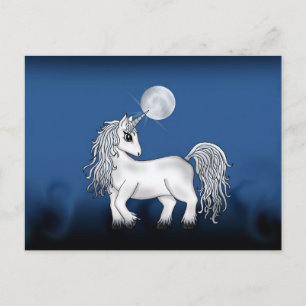 Unicorn Moon Postcard