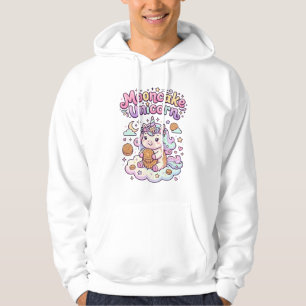 Unicorn Mooncake Unicorn Charming Apparel Graphic_ Hoodie