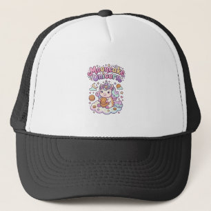 Unicorn Mooncake Unicorn Charming Apparel Graphic_ Trucker Hat