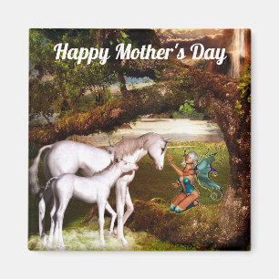 Unicorn Mother's Day Magnet