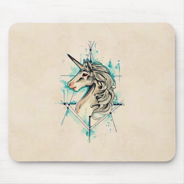 Unicorn Mouse Mat (Front)
