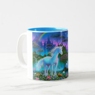 Unicorn Mug (white handle)