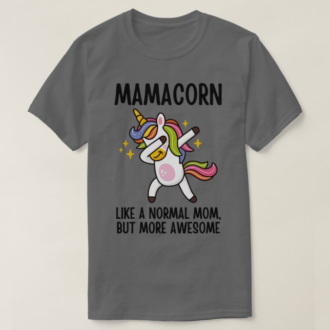 Unicorn Mum 9 T-Shirt (Design Front)