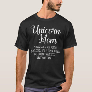 Unicorn Mum farting unicorn T-Shirt