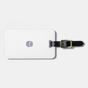 Unicorn Mushroom Unicorn Magic Colourful POD Artwo Luggage Tag