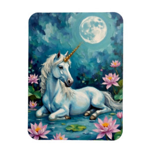 Unicorn Mystic Garden Magnet