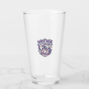 Unicorn Mystic Moon Unicorn Colourful Glass