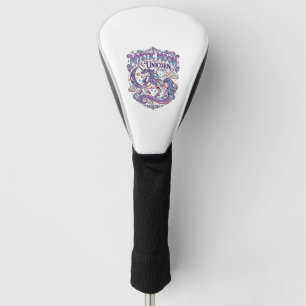 Unicorn Mystic Moon Unicorn Colourful Golf Head Cover