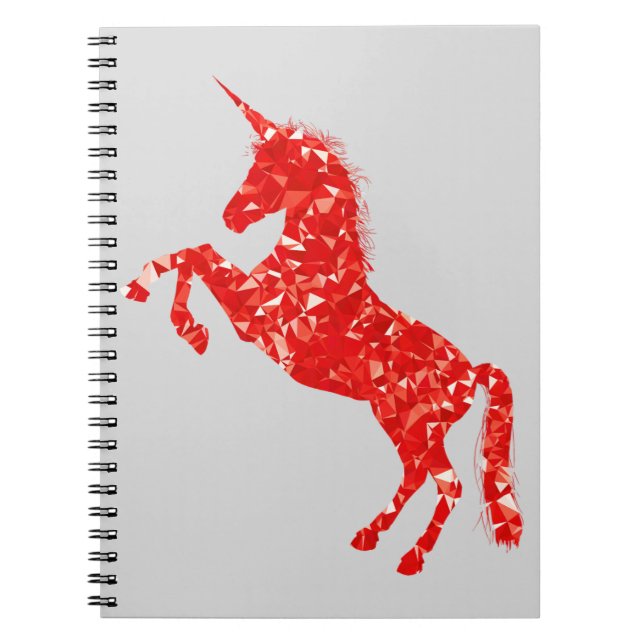 Unicorn Mythical creature fairy tale Notebook (Front)