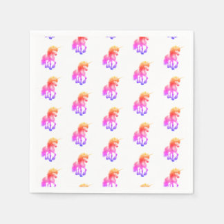 Unicorn Neon Napkin