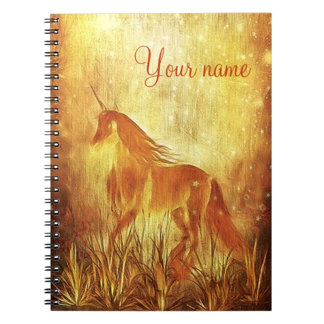 Unicorn Notebook (Front)