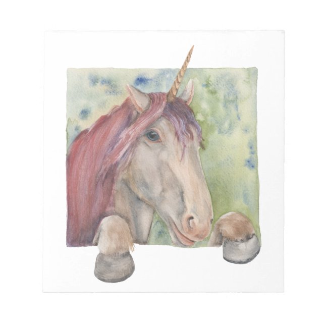 Unicorn Notepad (Front)