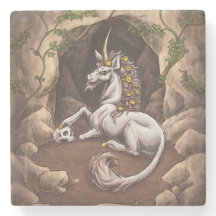 Unicorn of Earth Element Fantasy Art