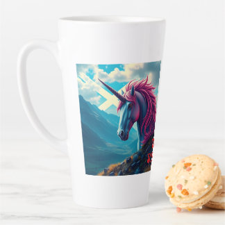 Unicorn of Scotland Latte Mug