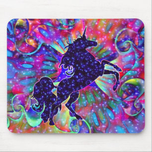 UNICORN OF THE UNIVERSE multicolored Mouse Mat