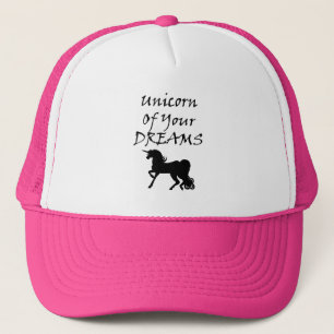 Unicorn Of Your Dreams (Black) Trucker Hat