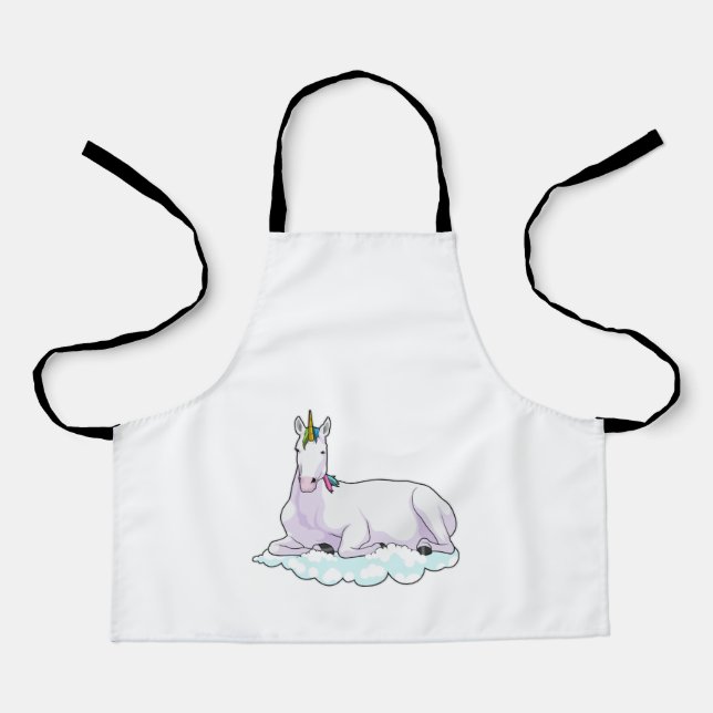 Unicorn on Cloud Apron (Front)