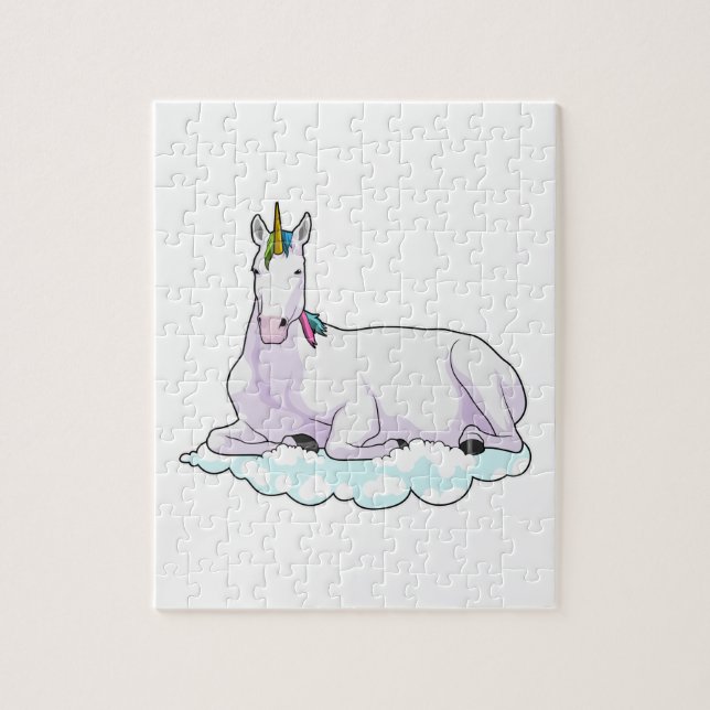 Unicorn on Cloud Jigsaw Puzzle (Vertical)