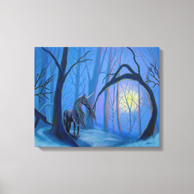 Unicorn on Premium Canvas (Front)