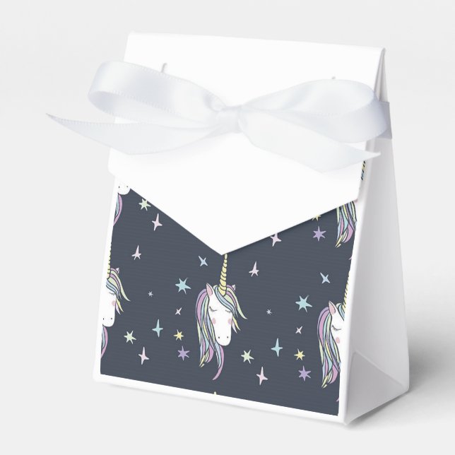 Unicorn One Favour Box (Front Side)