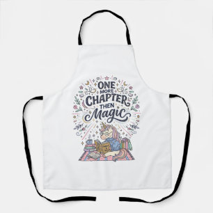 Unicorn One More Chapter Then Magic Print Ready Ma Apron