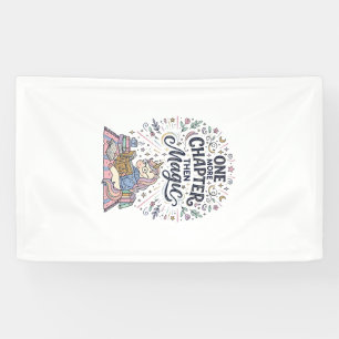 Unicorn One More Chapter Then Magic Print Ready Ma Banner