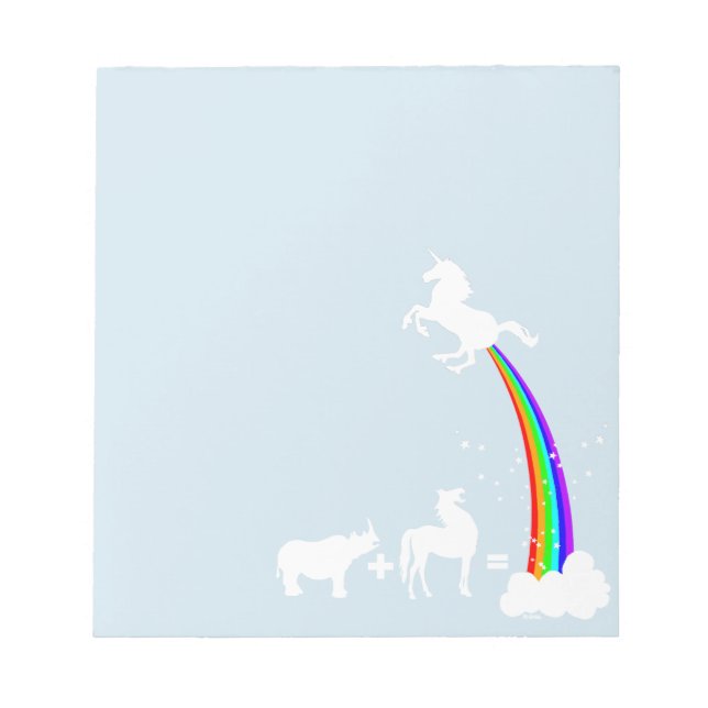 Unicorn origin notepad (Front)