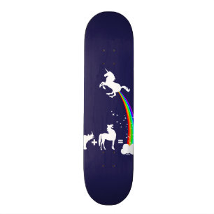 Unicorn origin skateboard