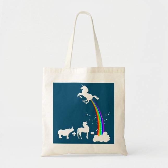 Unicorn origin tote bag (Front)